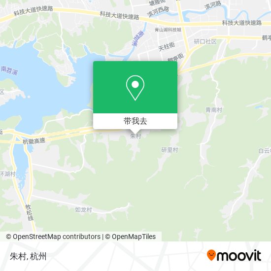 朱村地图