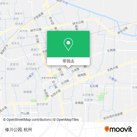 修川公园地图