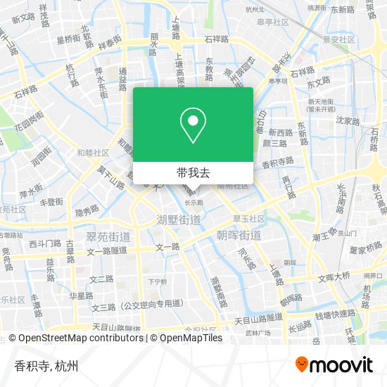 香积寺地图