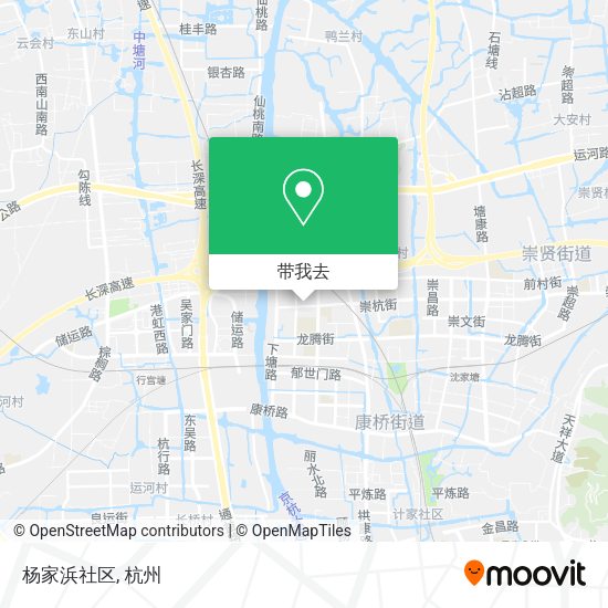 杨家浜社区地图