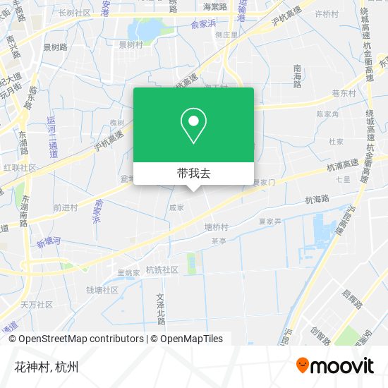 花神村地图