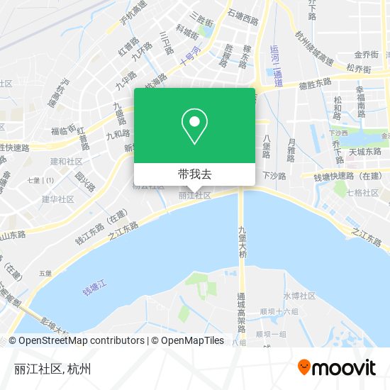 丽江社区地图