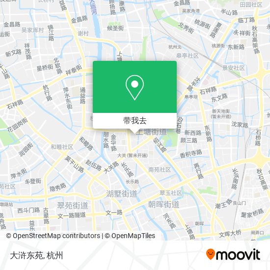 大浒东苑地图