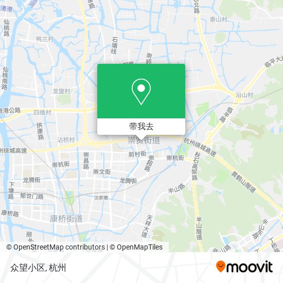 众望小区地图