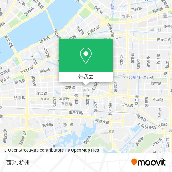 西兴地图