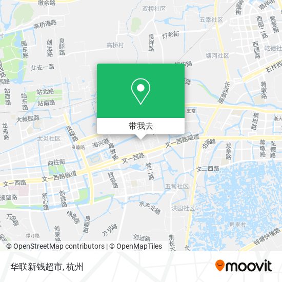 华联新钱超市地图