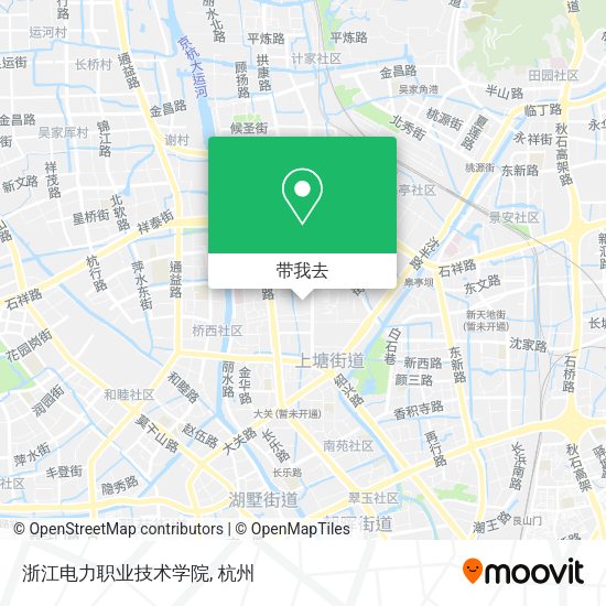 浙江电力职业技术学院地图