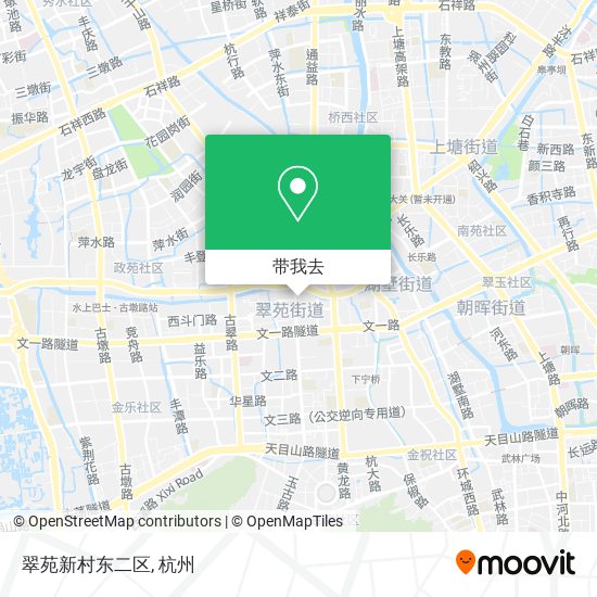 翠苑新村东二区地图