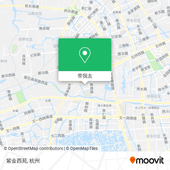 紫金西苑地图