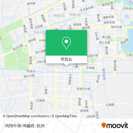 鸿翔中南·鸿樾府地图