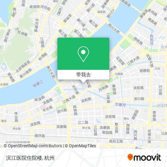 滨江医院住院楼地图