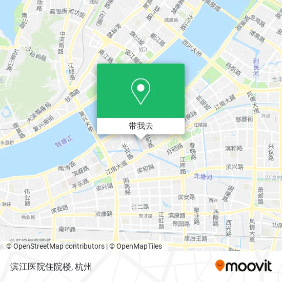 滨江医院住院楼地图