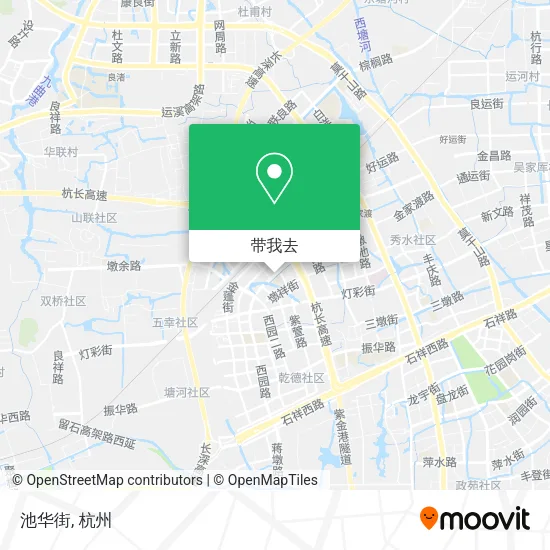 池华街地图