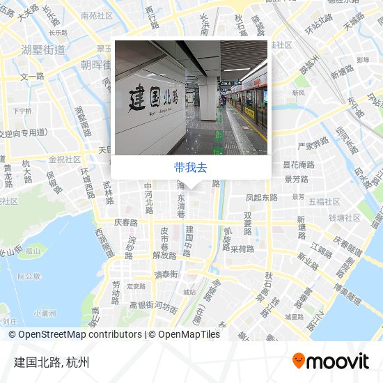 建国北路地图