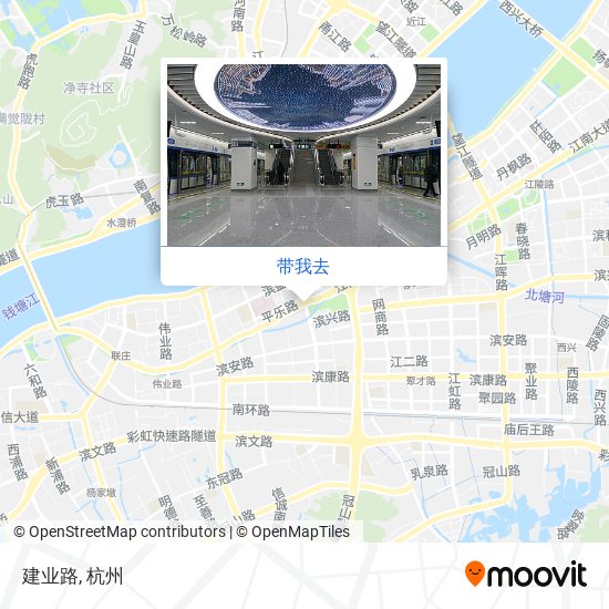 建业路地图