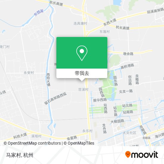 马家村地图