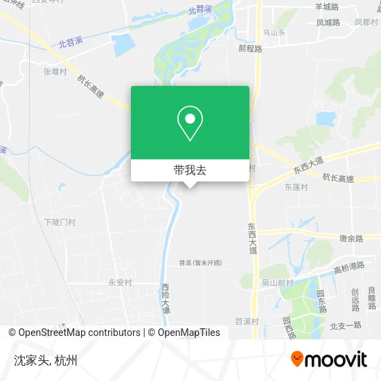 沈家头地图