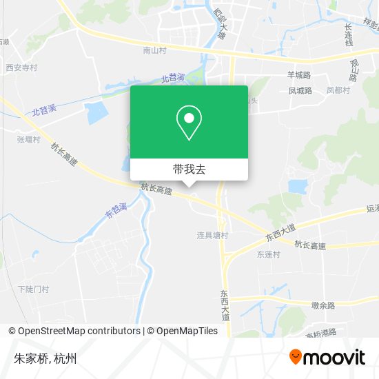 朱家桥地图