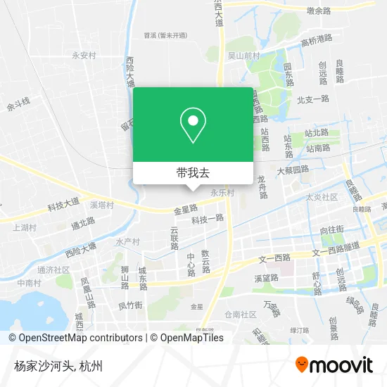 杨家沙河头地图