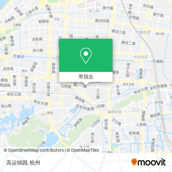 高运锦园地图
