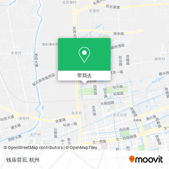 钱庙背后地图