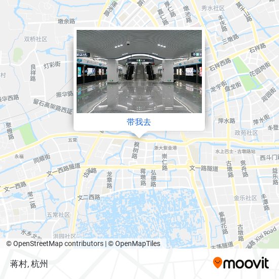 蒋村地图