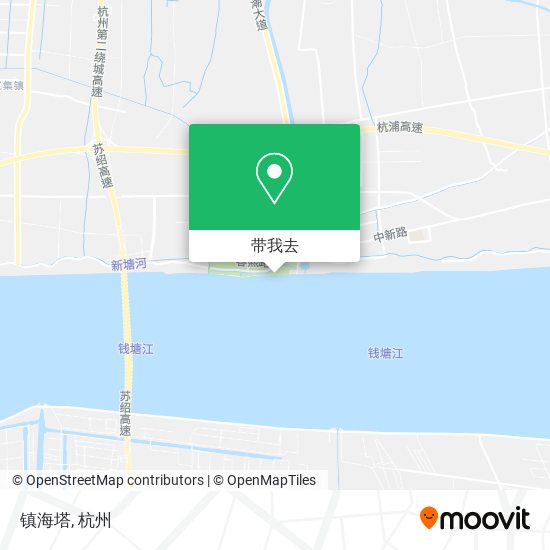 镇海塔地图