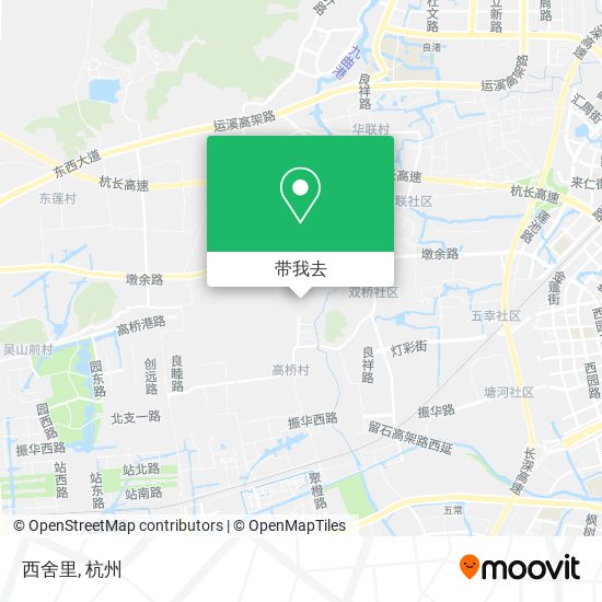 西舍里地图