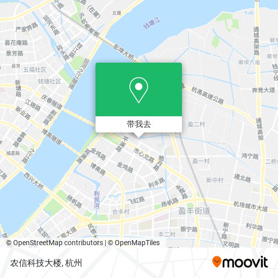 农信科技大楼地图