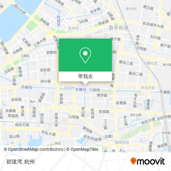 碧珑湾地图