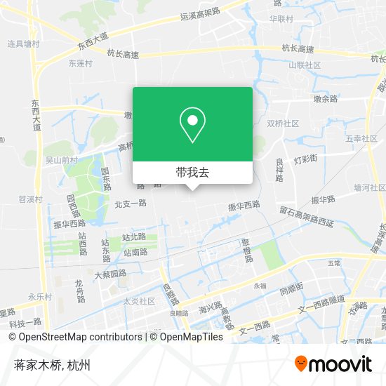 蒋家木桥地图