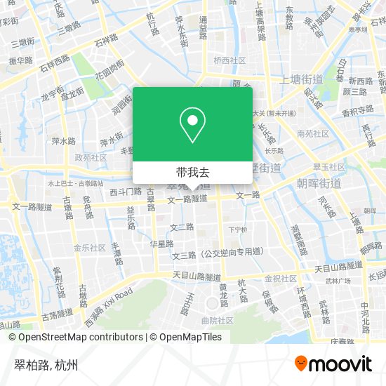 翠柏路地图