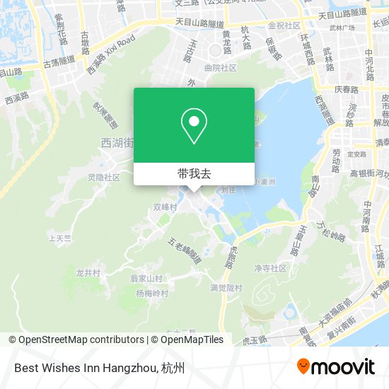 Best Wishes Inn Hangzhou地图