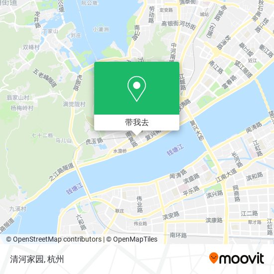 清河家园地图
