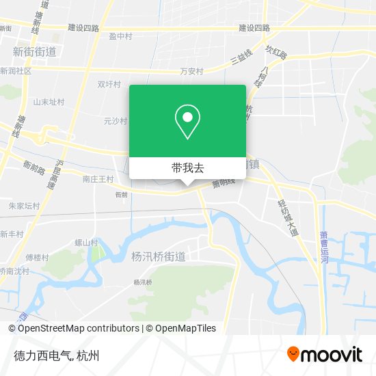 德力西电气地图