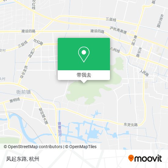 凤起东路地图