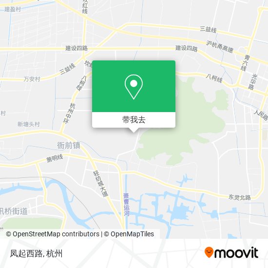 凤起西路地图