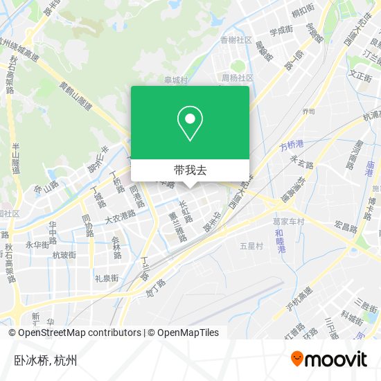 卧冰桥地图