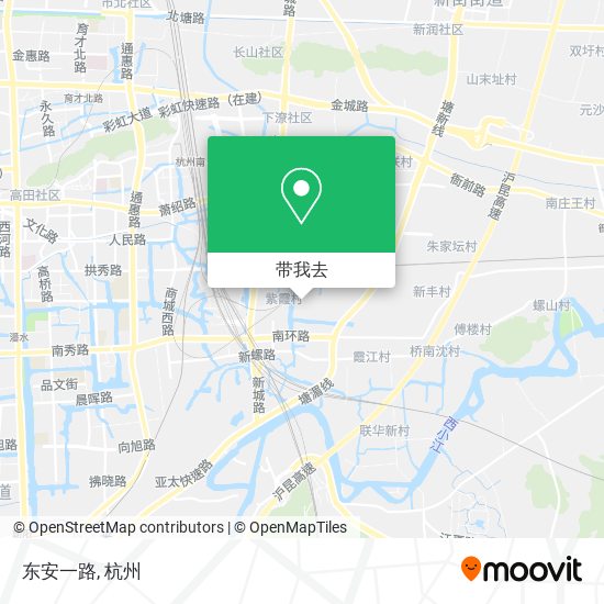 东安一路地图