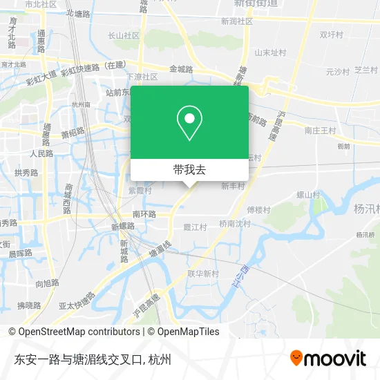 东安一路与塘湄线交叉口地图