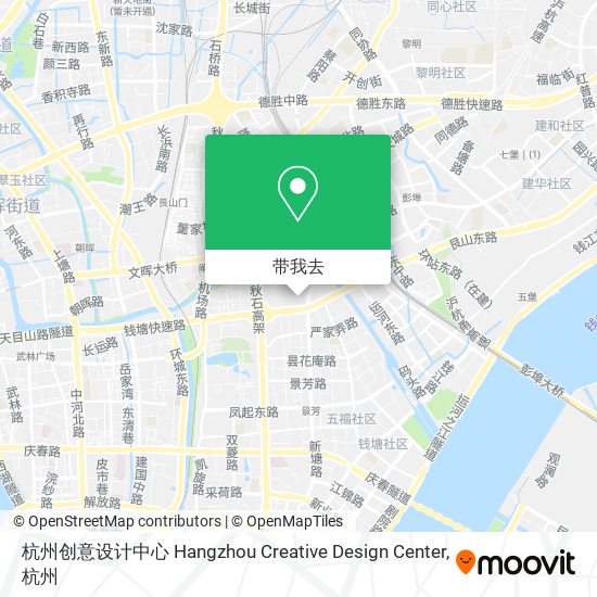 杭州创意设计中心 Hangzhou Creative Design Center地图