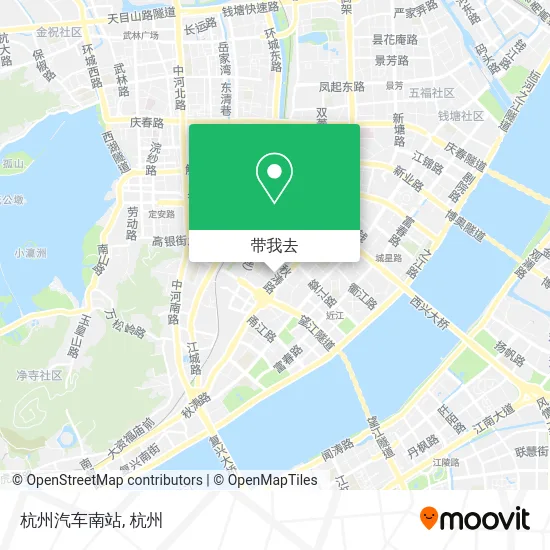 杭州汽车南站地图