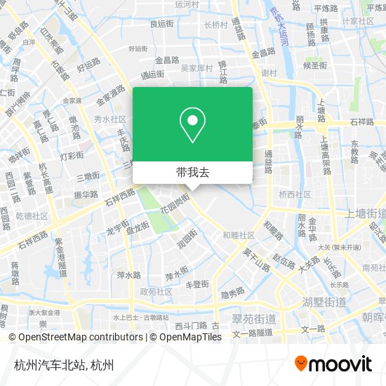 杭州汽车北站地图