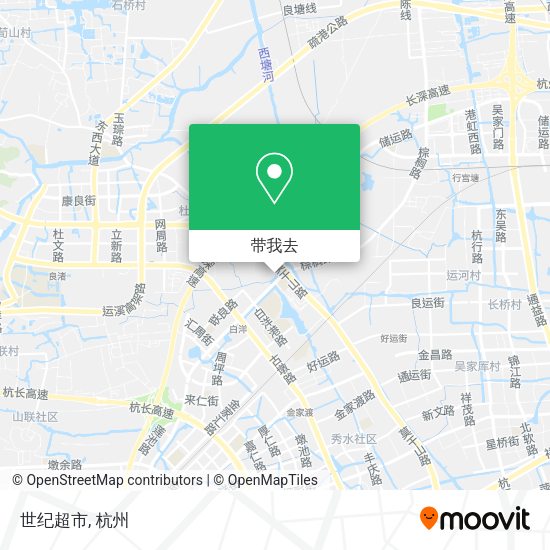 世纪超市地图