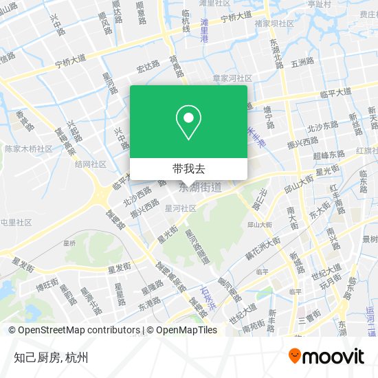 知己厨房地图