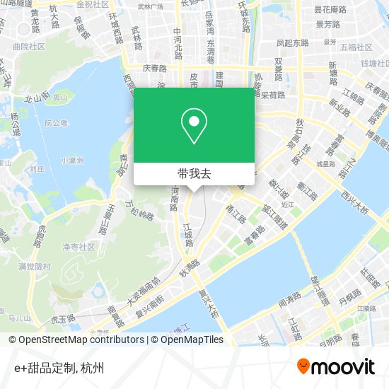 e+甜品定制地图