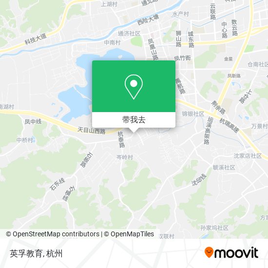英孚教育地图