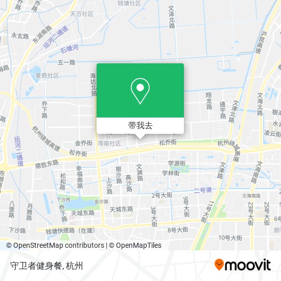 守卫者健身餐地图