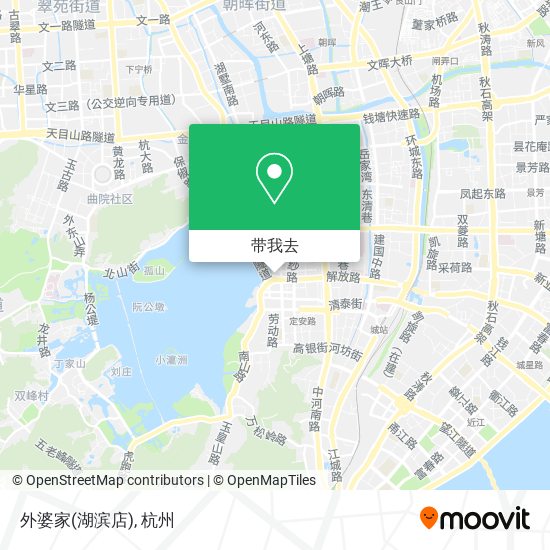 外婆家(湖滨店)地图