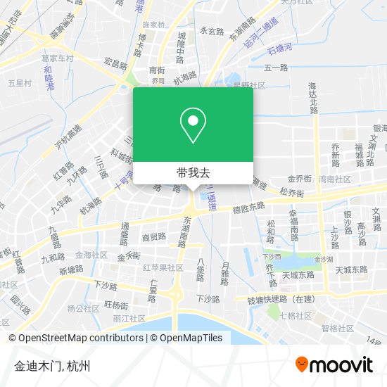 金迪木门地图